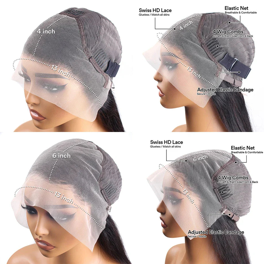 Honey Blonde Lace Front Curly Wigs