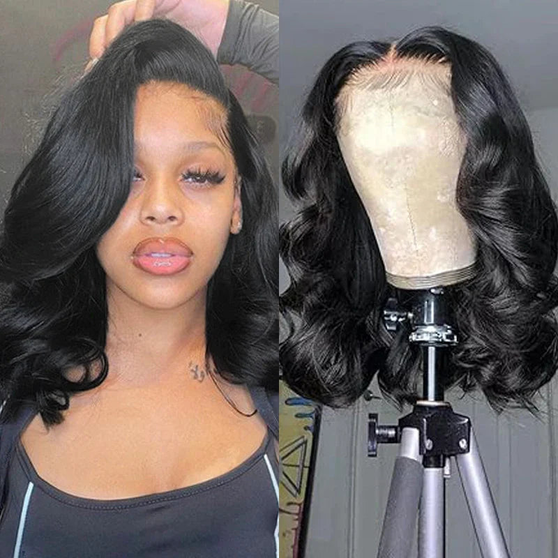 Body Wave Short Bob Part Lace Wig