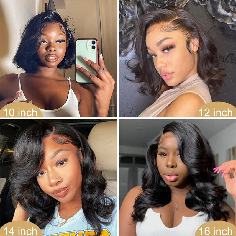 Body Wave Short Bob Part Lace Wig