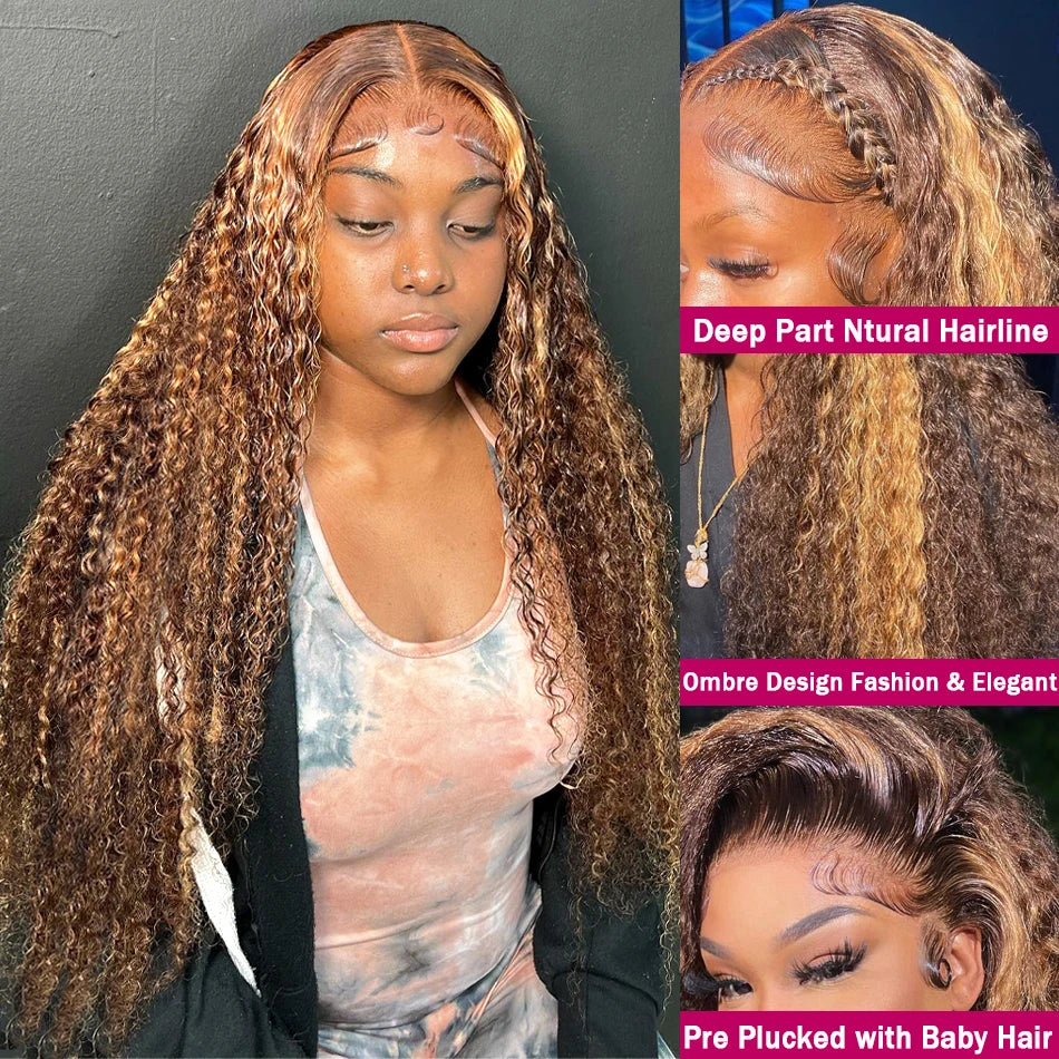 Highlight Blonde Lace Front Wig