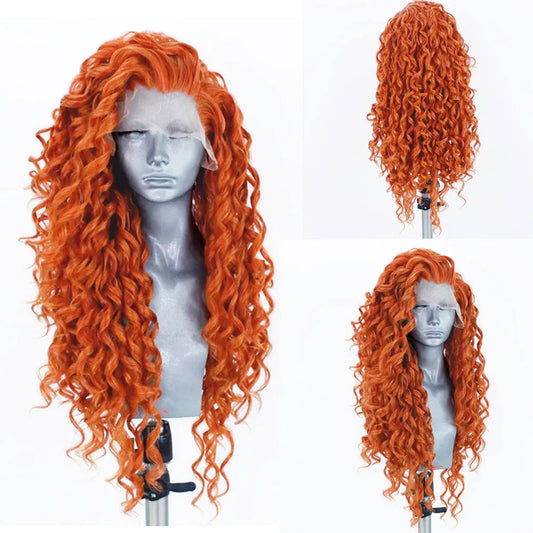 Synthetic Front Part Lace Wigs